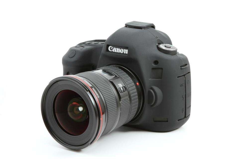easyCover Protective Silicone Case for Canon 5D Mark III (Black)