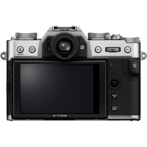FUJIFILM X-T30 III Mirrorless Camera Body (Silver)