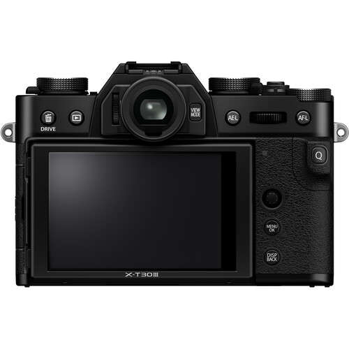 FUJIFILM X-T30 III Mirrorless Camera Body (Black)