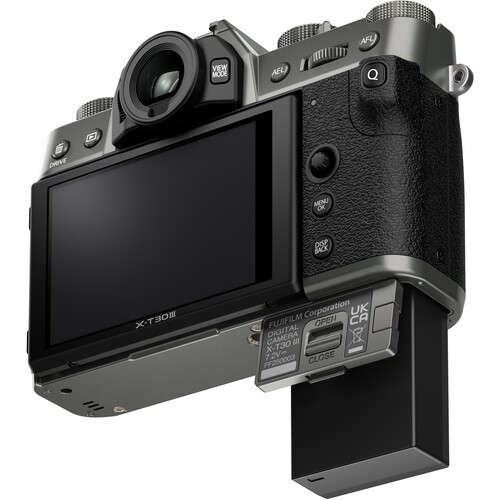 FUJIFILM X-T30 III Mirrorless Camera Body (Charcoal Silver)