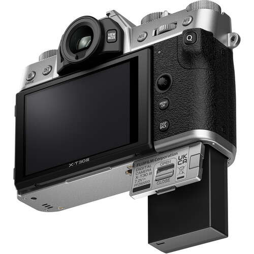 FUJIFILM X-T30 III Mirrorless Camera Body (Silver)
