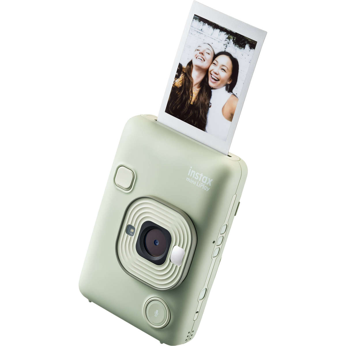 Fujifilm Instax Mini LiPlay Hybrid Film Camera (Kit3-Green)