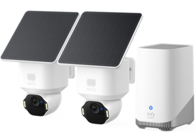Eufy Security SoloCam E42 2-Cam Kit with HomeBase 3