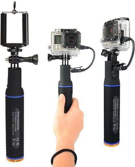 Freewell Powergrip with Integrated Power Bank for Action Cams (5200mAh)