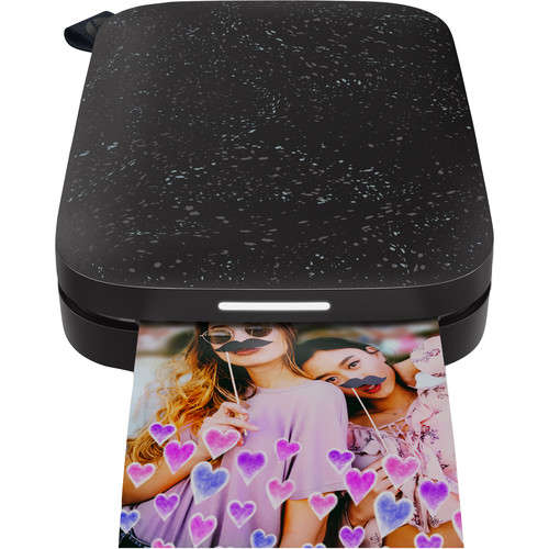 HP Sprocket 2x3" Portable Instant Smartphone Photo Printer (Black Noir)