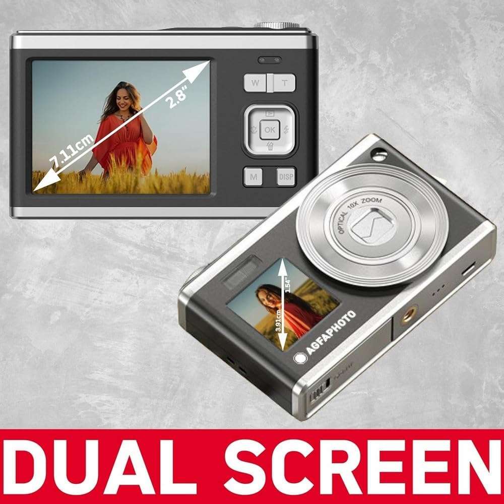 AGFA Photo Realishot DC9200 Compact Digital Camera (Black)