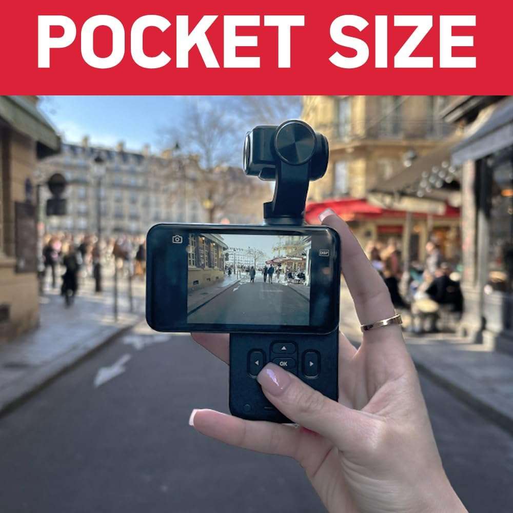 AGFA Photo MC3X 4K Realimove 3Axis Stabilizer Gimbal Camera