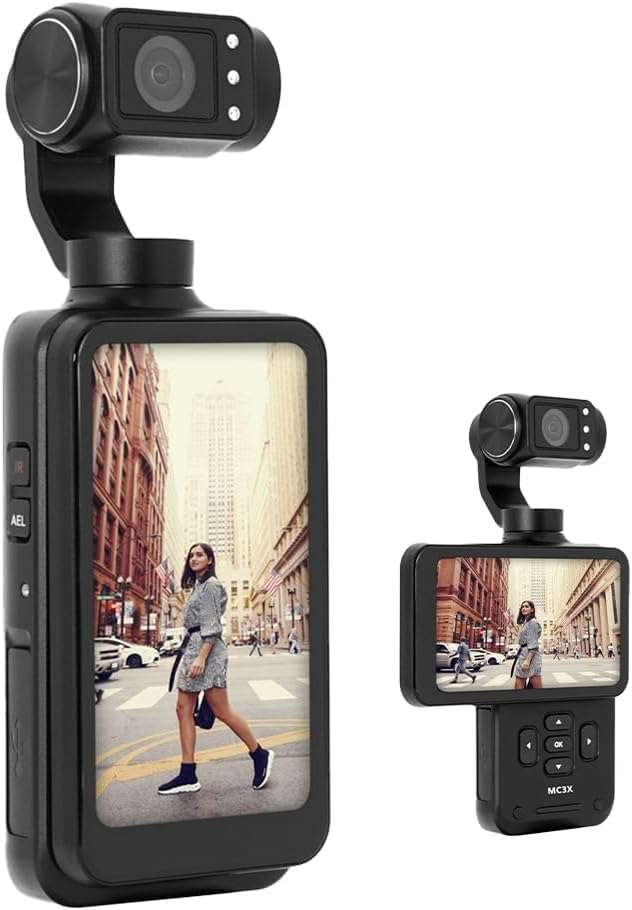 AGFA Photo MC3X 4K Realimove 3Axis Stabilizer Gimbal Camera