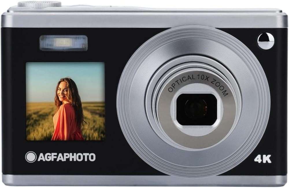 AGFA Photo Realishot DC9200 Compact Digital Camera (Black)