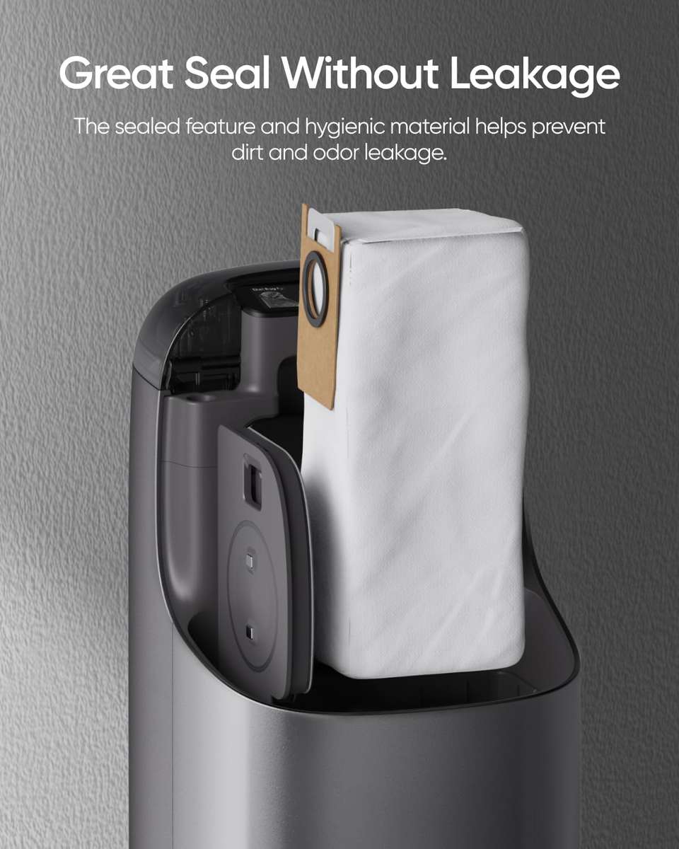 Eufy CLEAN Dust Bag for S1 Pro & Omni S1 Robot Vacuum (3 Pack) - White