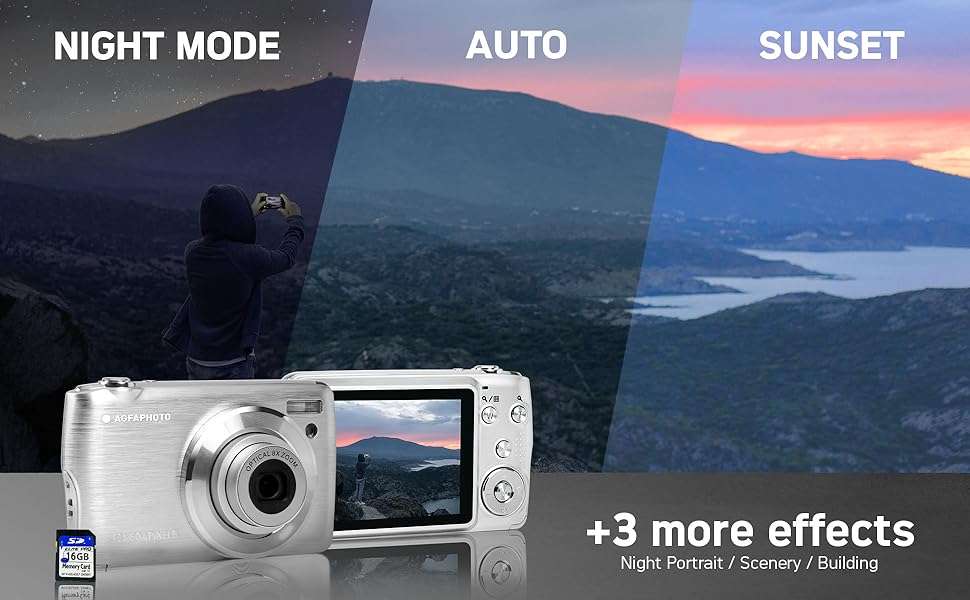 AGFA Photo Realishot DC8200 Compact Digital Camera (Silver)