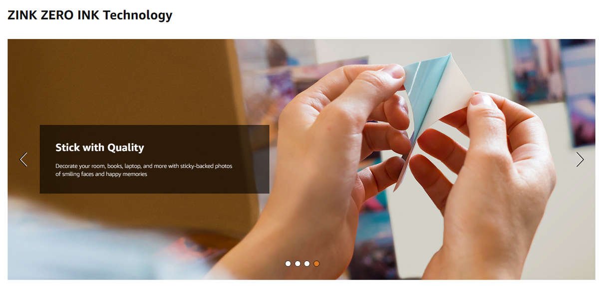 HP Sprocket 2x3" Portable Instant Smartphone Photo Printer (Black Noir)