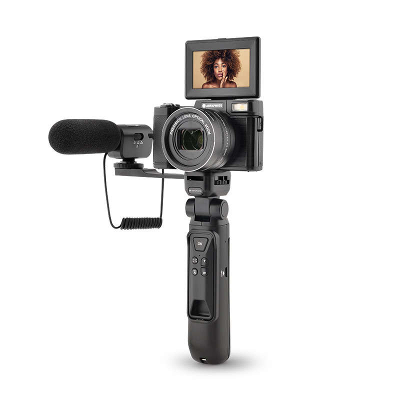 AGFA Photo Realishot VLG4K-OPT Vlogging Camera Bundle