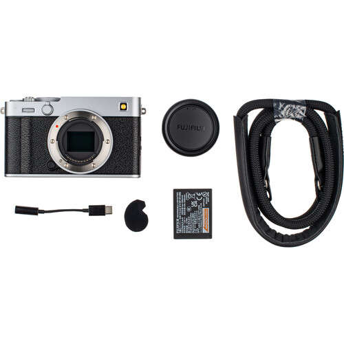 Fujifilm X-E5 Mirrorless Camera Body (Silver)