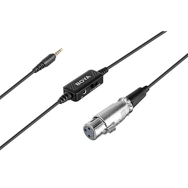Boya BY-BCA6 XLR to 3.5mm Plug Microphone Cable