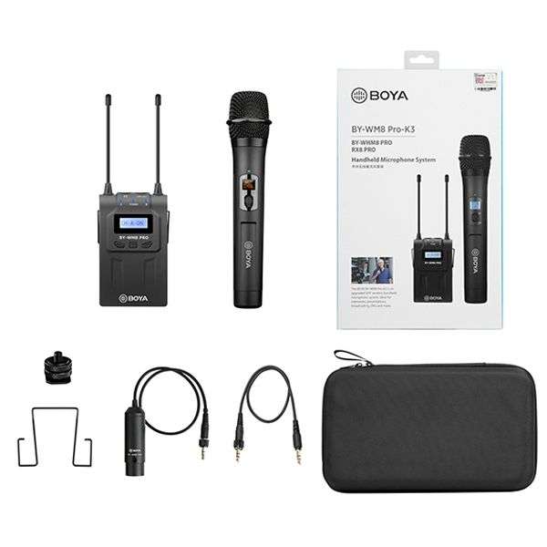 Boya BY-WM8 Pro-K3 Wireless Handheld Microphone Kit