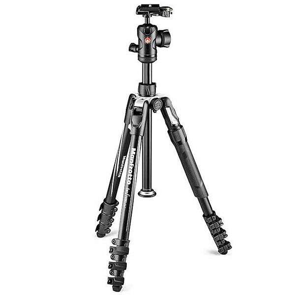 Manfrotto MKBFRLA4B-BHM Befree 2N1 Alu Lever Travel Tripod Kit