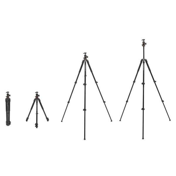 Manfrotto MK190X3-Q6T 190X Aluminium 3-Section Kit with 496 Ball Head AS