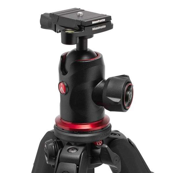 Manfrotto MK190X3-Q6T 190X Aluminium 3-Section Kit with 496 Ball Head AS