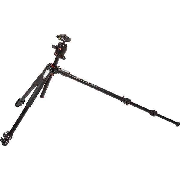 Manfrotto MK190X3-Q6T 190X Aluminium 3-Section Kit with 496 Ball Head AS