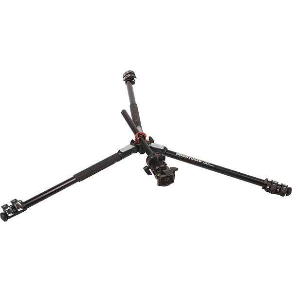 Manfrotto MK190X3-Q6T 190X Aluminium 3-Section Kit with 496 Ball Head AS