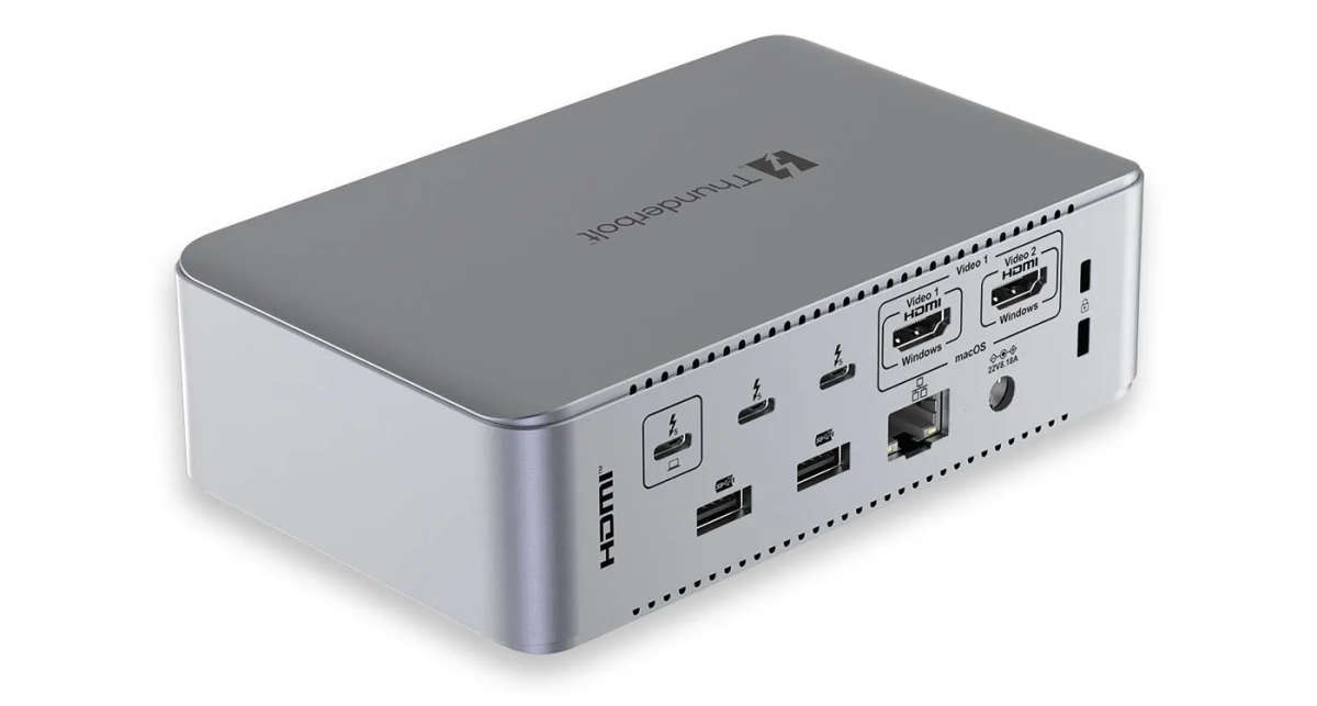 LMP ThunderDock TB5 8K 14 Port Dock - Space Grey