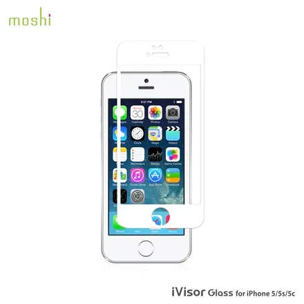 Moshi iVisor Glass iPhone 5, 5s, 5c - White