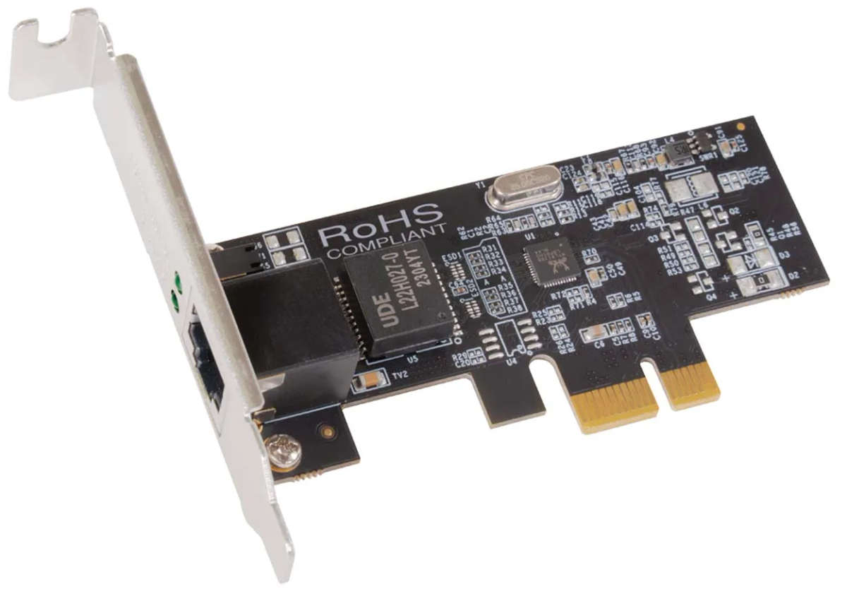 Sonnet Technology Solo2.5G 2.5GBASE-T Ethernet 1-Port PCIe Card