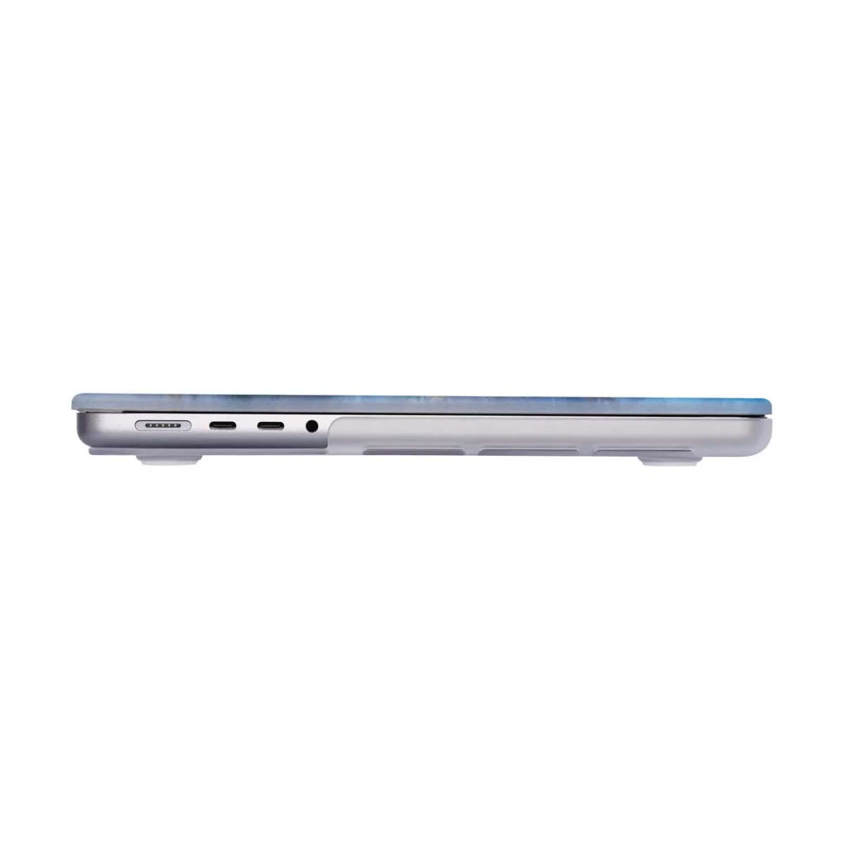 SwitchEasy Marble Hard Shell case for MacBook Pro 13" M1, Intel (2020) - Marine Blue