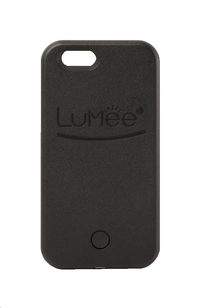 LuMee Lighted Cell Phone Case for iPhone 5, 5s, SE - Black