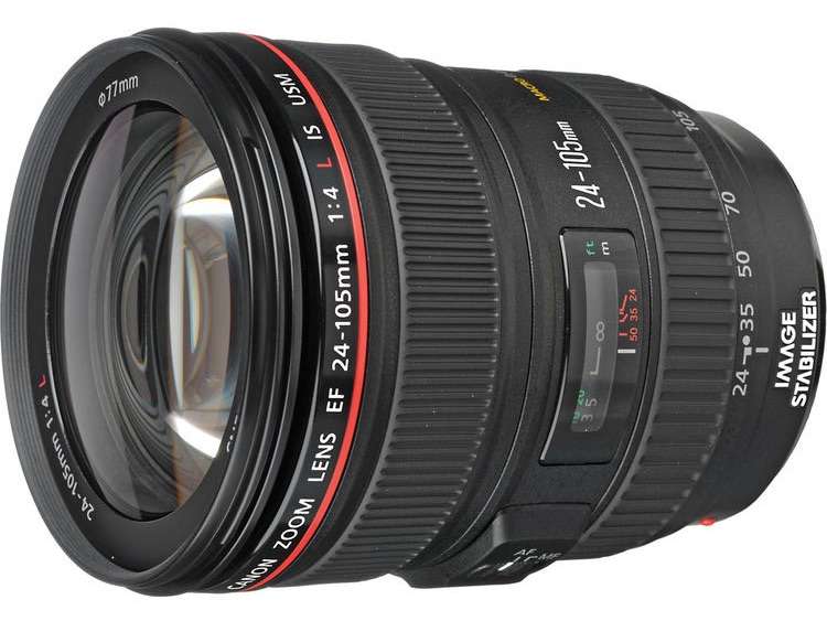 Canon EF 24-105mm f/4 L IS USM Lens for Canon EOS SLR Cameras