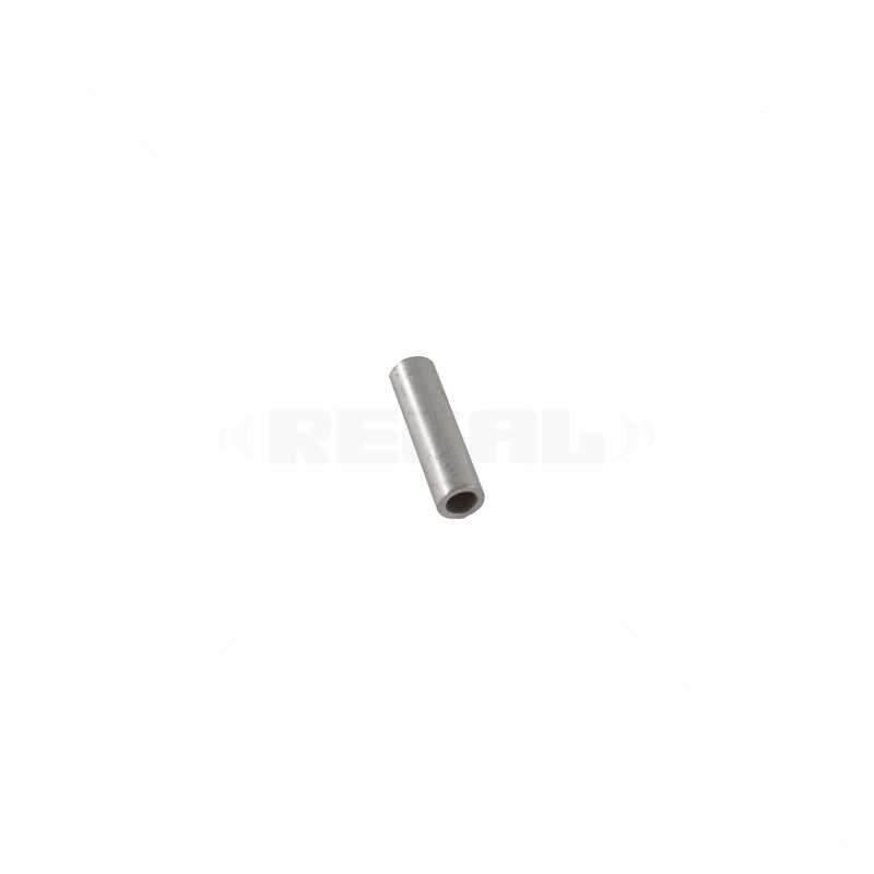 Ferrules - 10mm Soft Stainless Steel /50