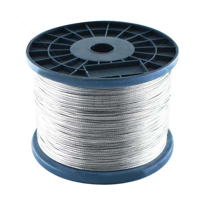 Braided Wire - Galv 1.2mm / 5Kg Reel