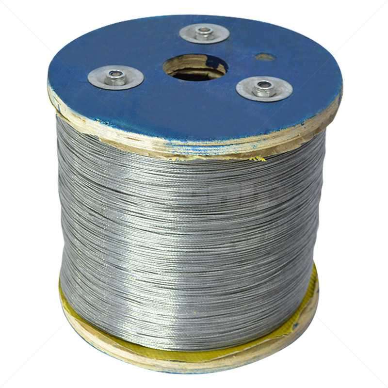 Braided Wire - Galv 1.2mm / 22Kg Reel