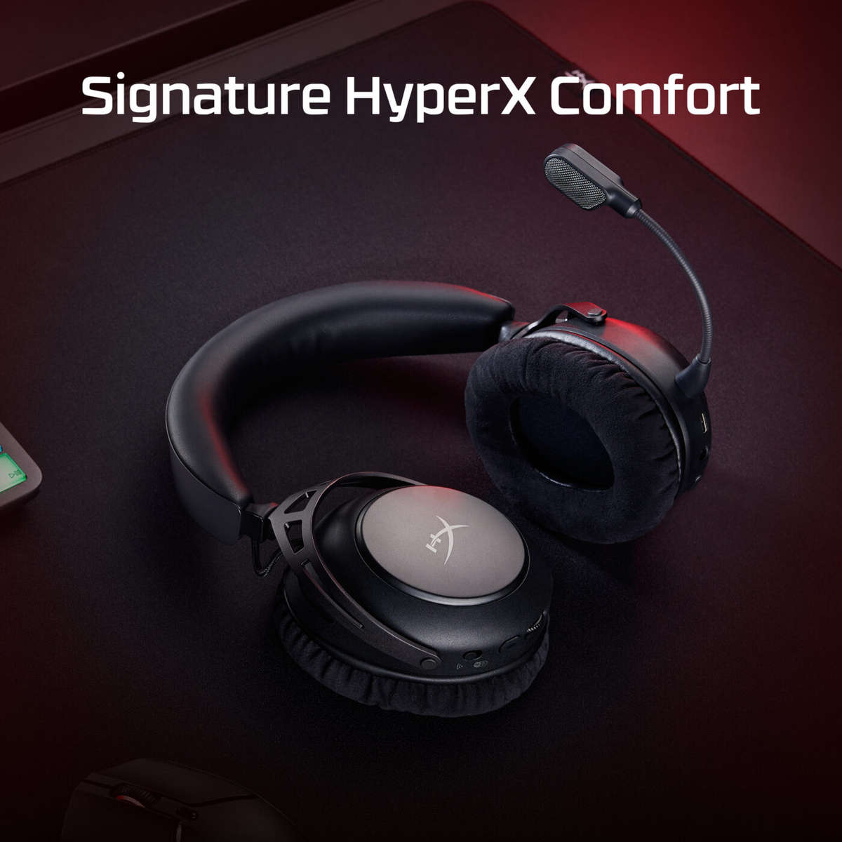 HP HyperX Cloud Alpha 2 Wireless Gaming Headset Black