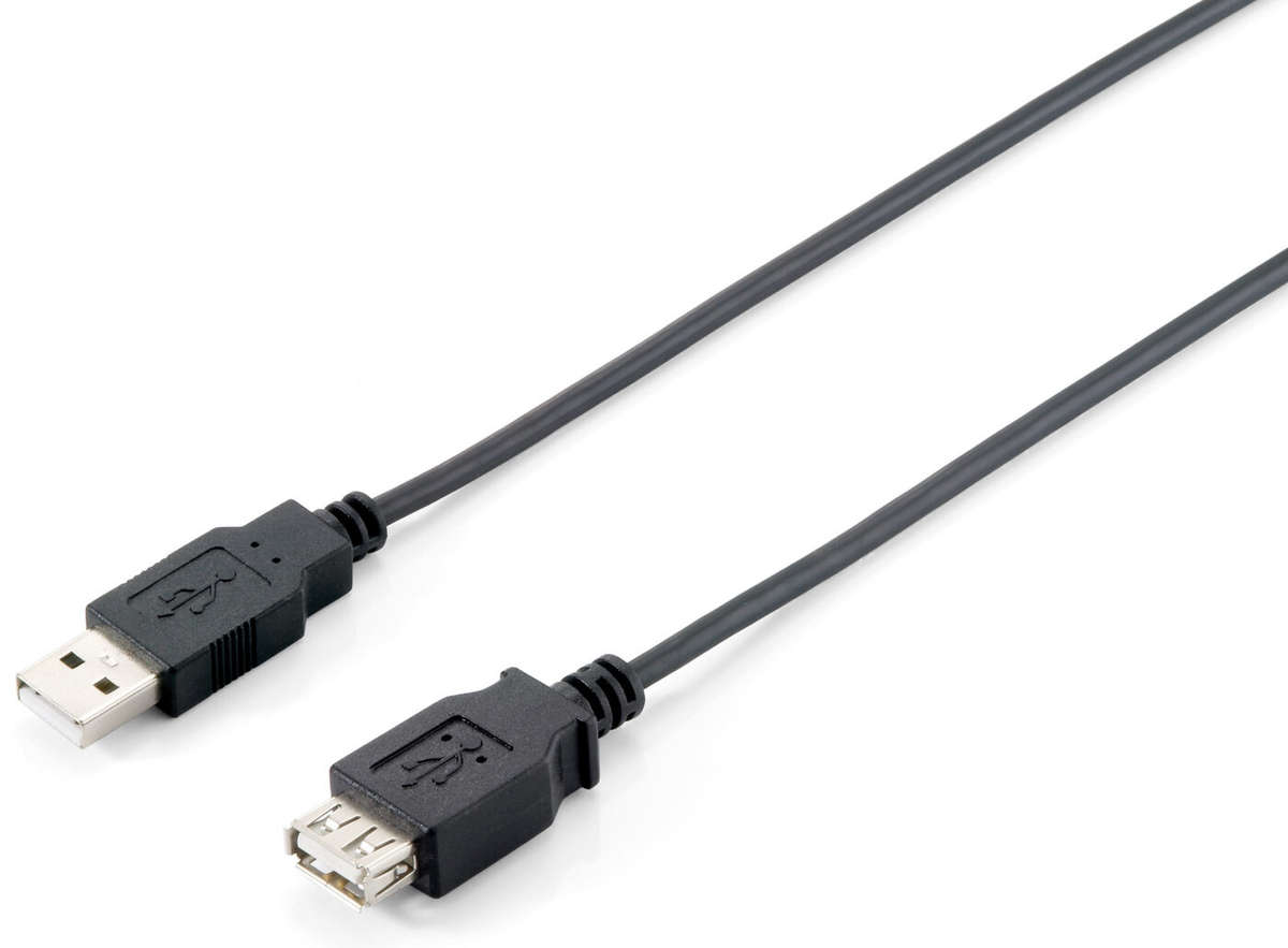 Equip Cable, USB2.0 Extension 3M Blk