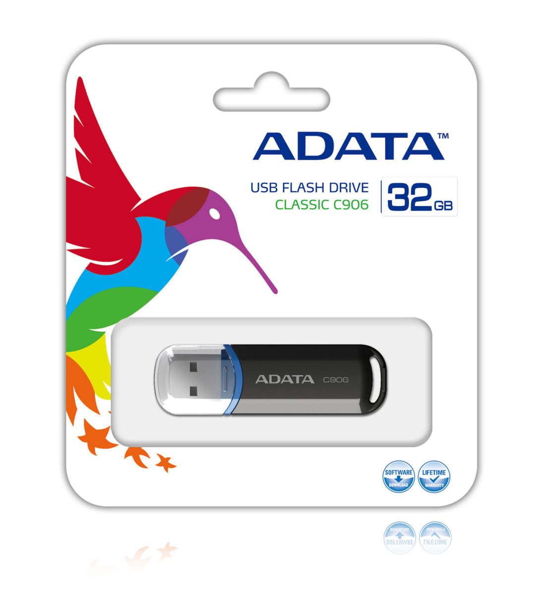 Adata USB 2.0 Compact 32GB Blk