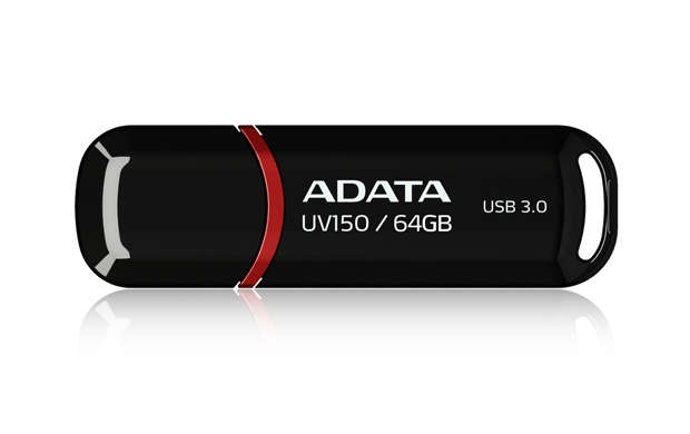 Adata UV150 USB 3.2 64GB Snap Cap Black