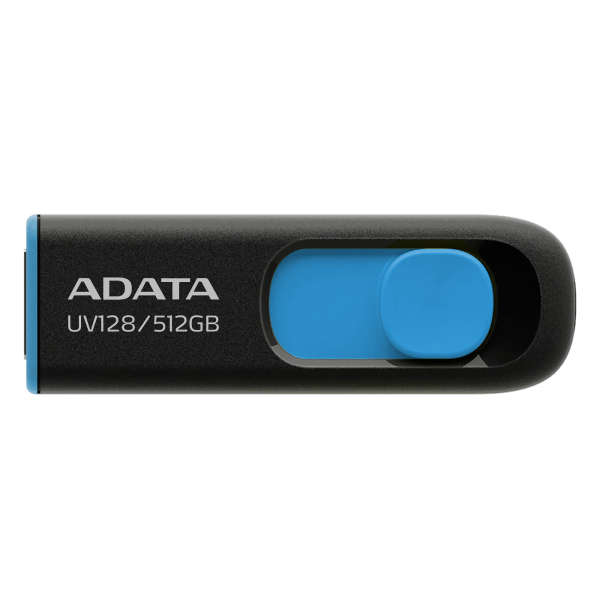 Adata USB 3.2 Retractable 512GB Blk/Blu