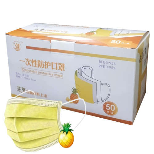 Casey 3 Ply Disposable Face Mask with Earloop 50