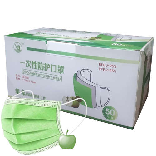 Casey 3 Ply Disposable Face Mask with Earloop 50