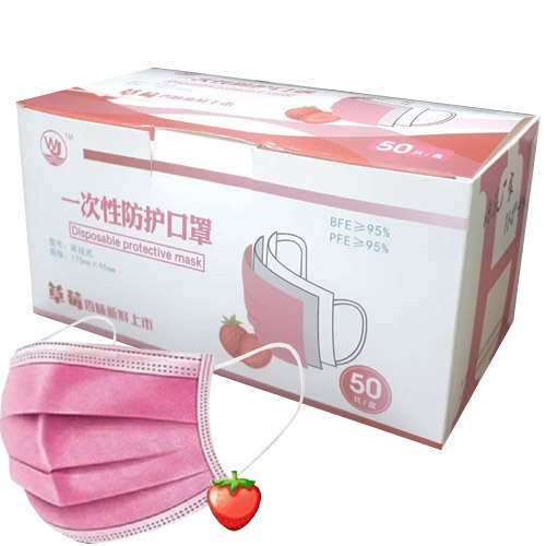 Casey 3 Ply Disposable Face Mask with Earloop 50