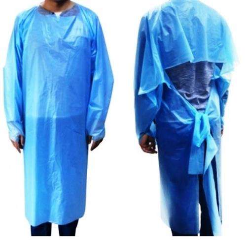 Casey Long Sleeves Disposable Non Sterile Plastic