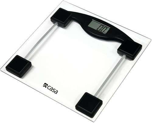 Casa Electronic Glass Bathroom Scale