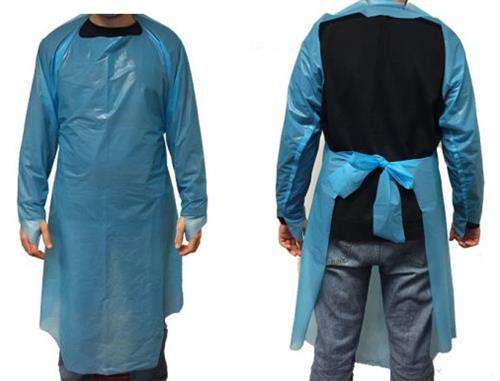 Casey Long Sleeves Disposable Non Sterile CPE Tie