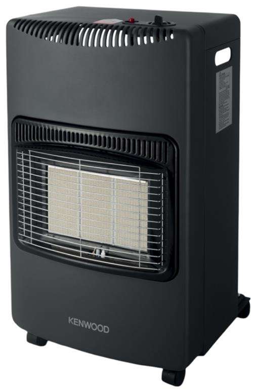 Kenwood 3 Panel Foldable Gas Heater - Equipped With Oxygen Depletion System And Flame Failure Dev...