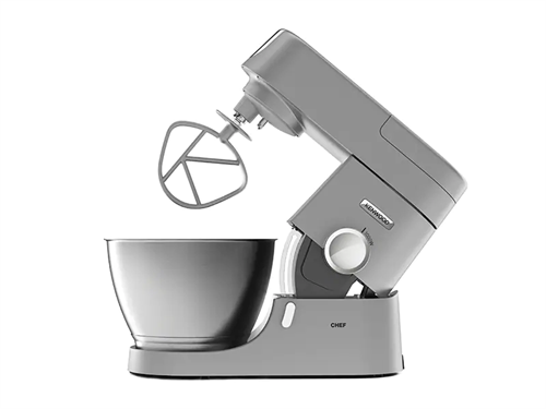 Kenwood Chef Kitchen Machine -Powerful 1000W Motor, Versatile Stand Mixer, 4.6L Brushed Stainless...
