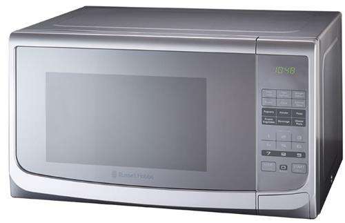 Russell Hobbs 30L Silver Electronic Microwave
