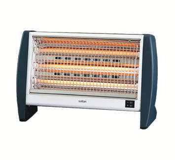 Salton 3 Bar Heater Retail Box 1 year warranty