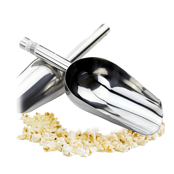 Stainless Steel Popcorn Scoop "Medium"